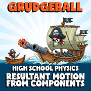 Resultant Motion from Components GRUDGEBALL Science Game - No Prep Physics