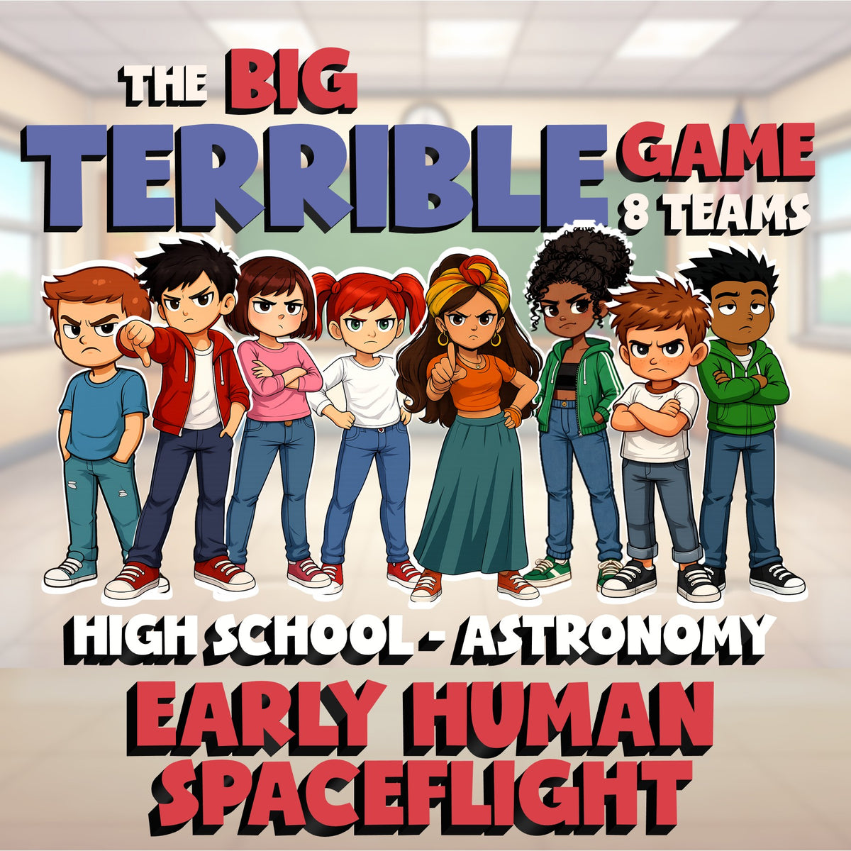 Early Human Spaceflight BIG TERRIBLE GAME - No Prep Astronomy Science Review