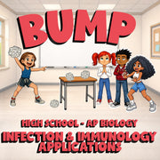 Infection & Immunology Applications BUMP Science Game - No Prep AP Biology
