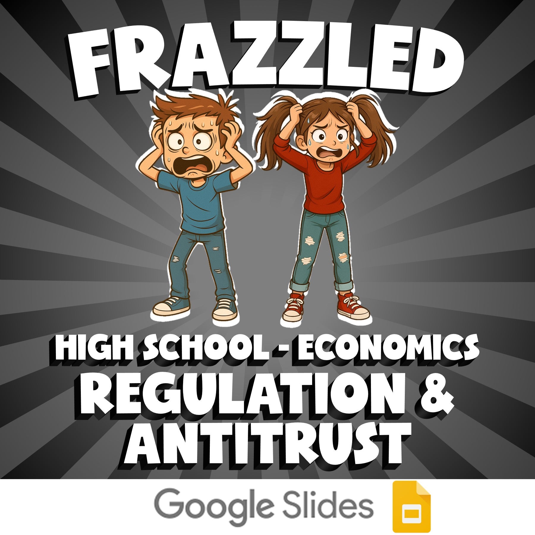 Regulation & Antitrust FRAZZLED Economics Game - No Prep Review Activity