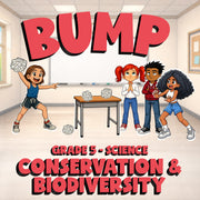 Conservation & Biodiversity BUMP Science Game - No Prep Grade 5 Review Activity