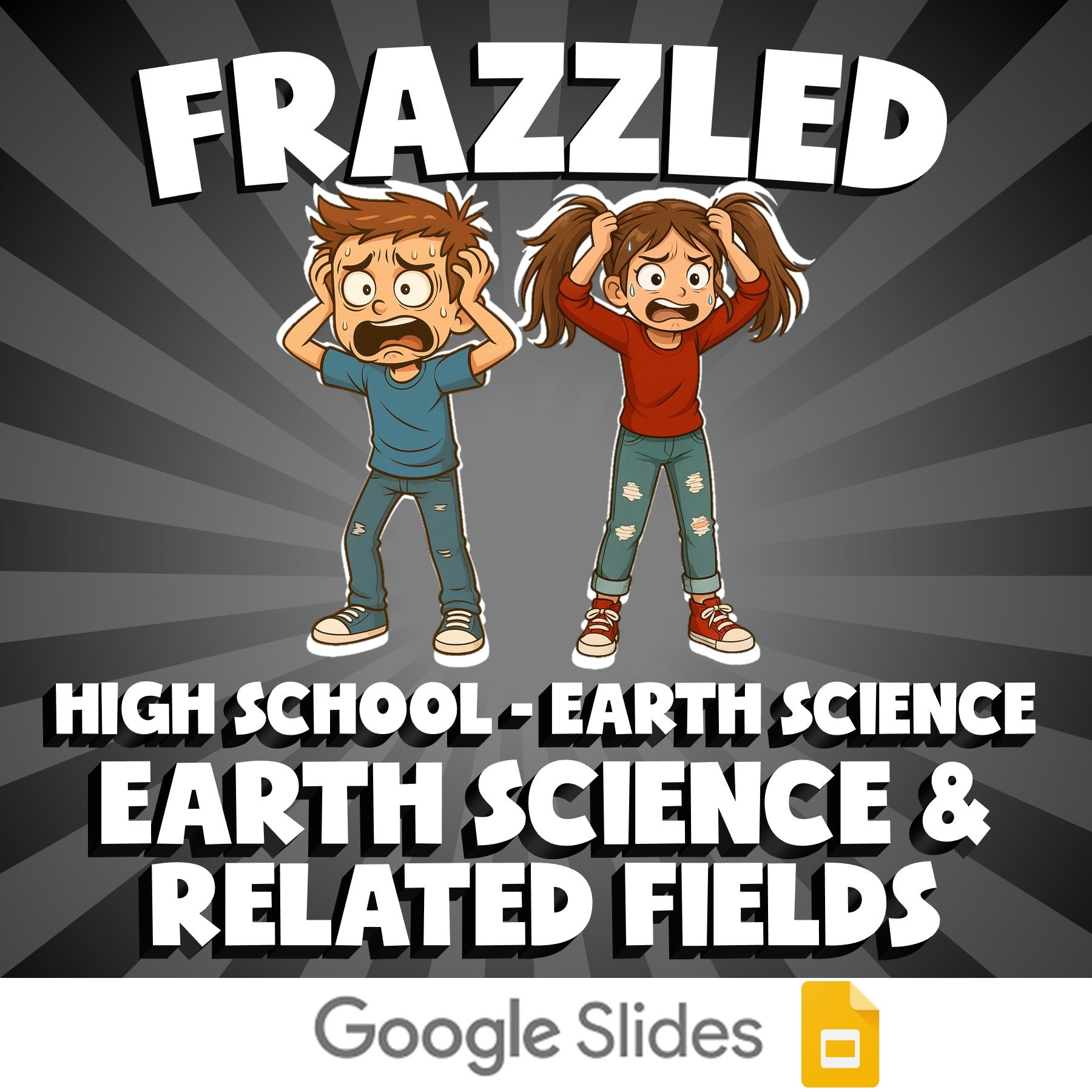Earth Science & Related Fields FRAZZLED Game - No Prep Earth Science Review