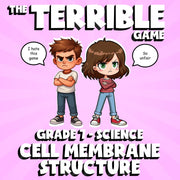 Cell Membrane Structure THE TERRIBLE GAME - No Prep Grade 7 Science Review