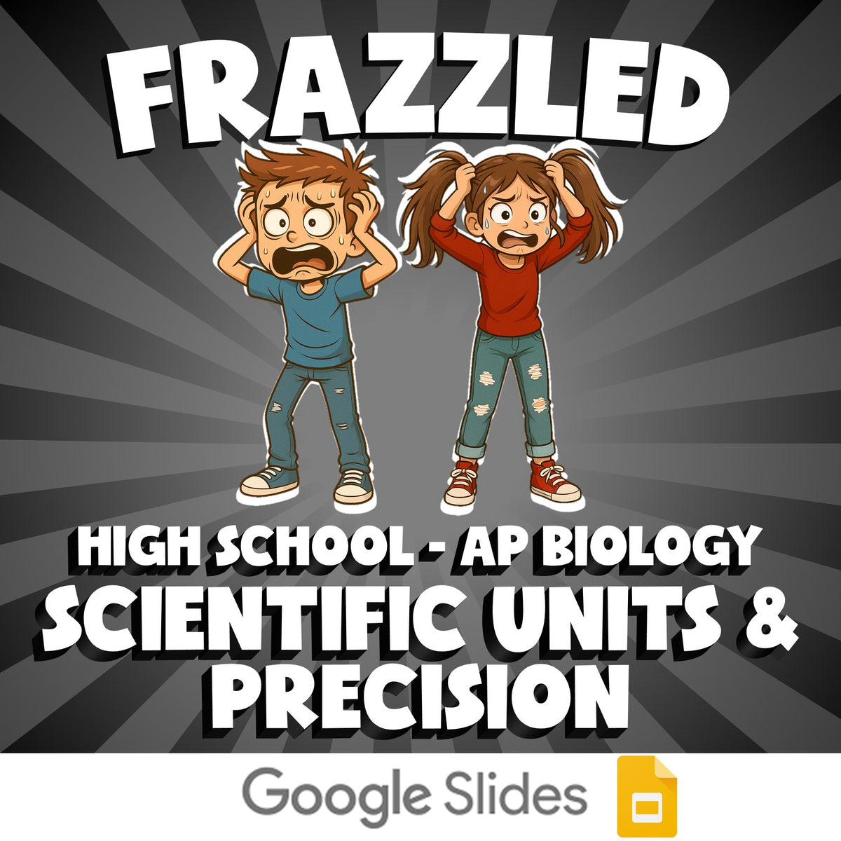 Scientific Units & Precision FRAZZLED Science Game - No Prep AP Biology Review