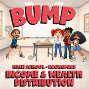 Income & Wealth Distribution BUMP Economics Game - No Prep Review Activity