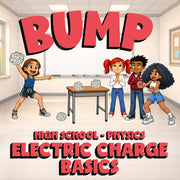 Electric Charge Basics BUMP Science Game - No Prep Physics Review Activity