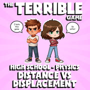 Distance vs Displacement THE TERRIBLE GAME - No Prep Physics Science Review