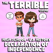 Declaration of Independence THE TERRIBLE GAME - No Prep U.S. History Review
