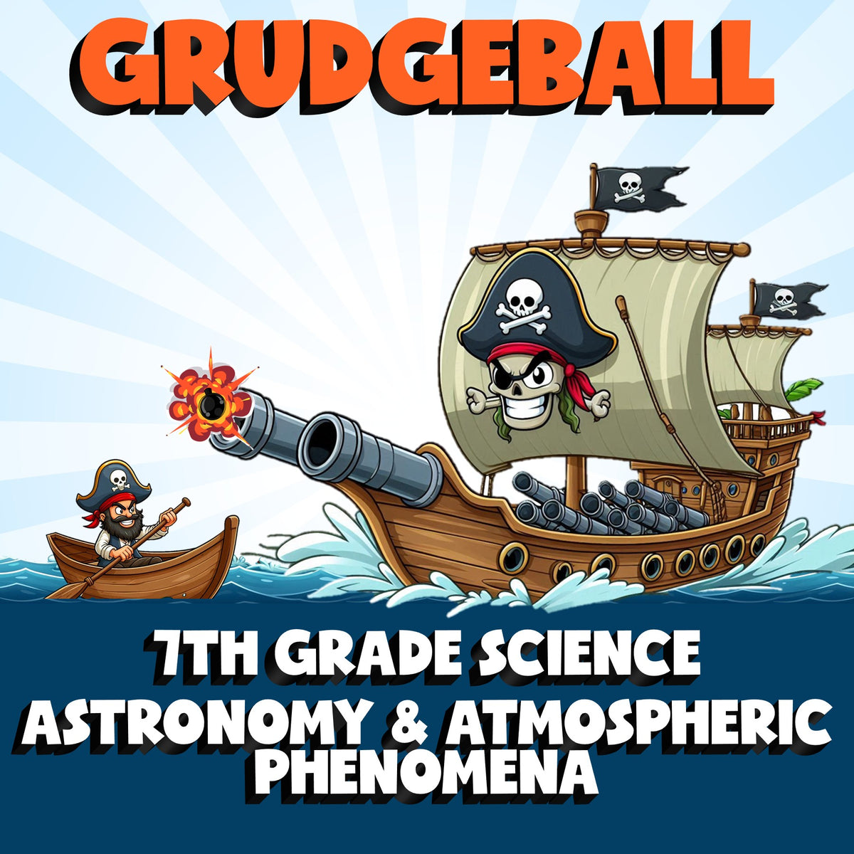 Astronomy & Atmospheric Phenomena GRUDGEBALL Science Game - No Prep Grade 7