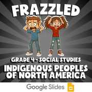 Indigenous Peoples of North America FRAZZLED Socials Game - No Prep Grade 4