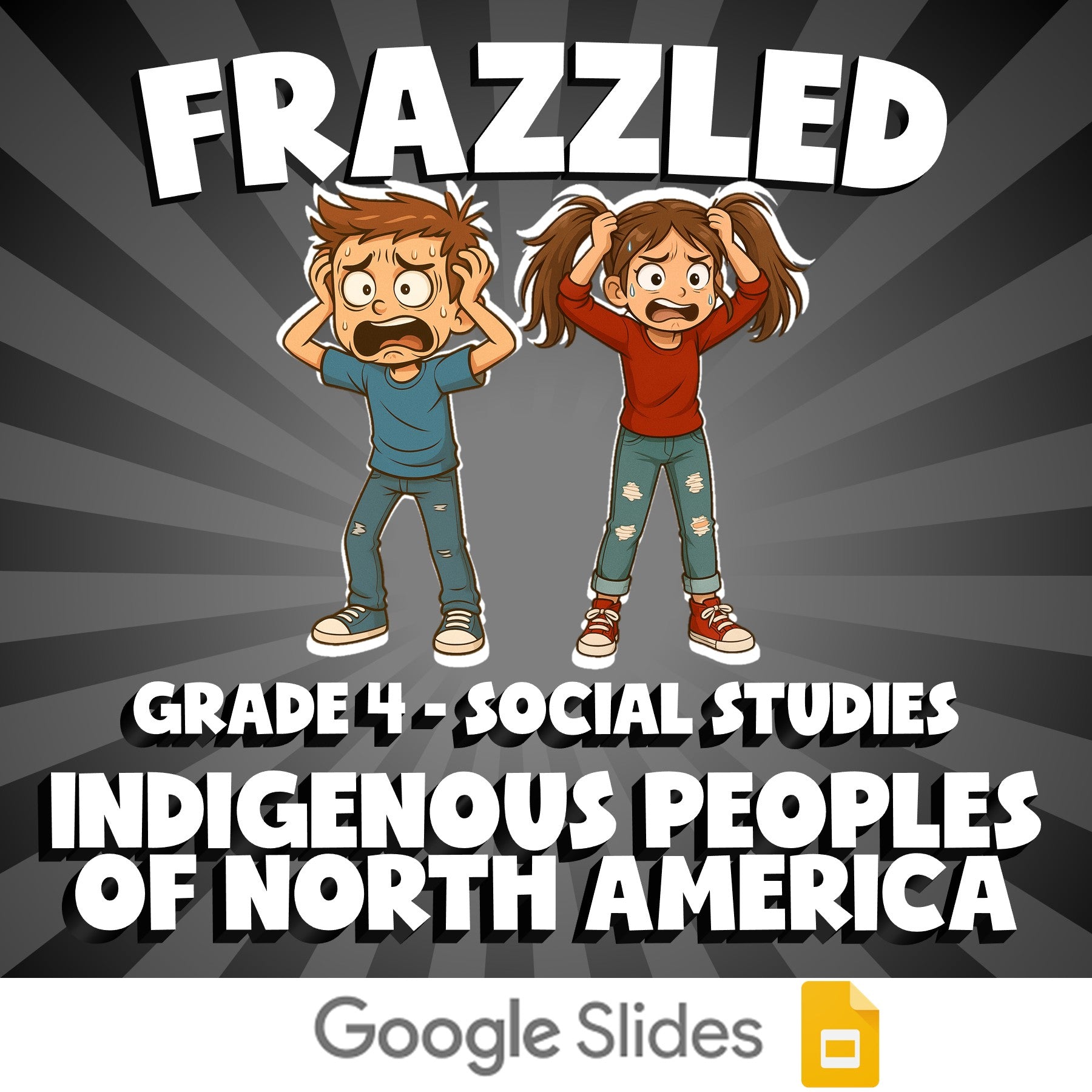 Indigenous Peoples of North America FRAZZLED Socials Game - No Prep Grade 4