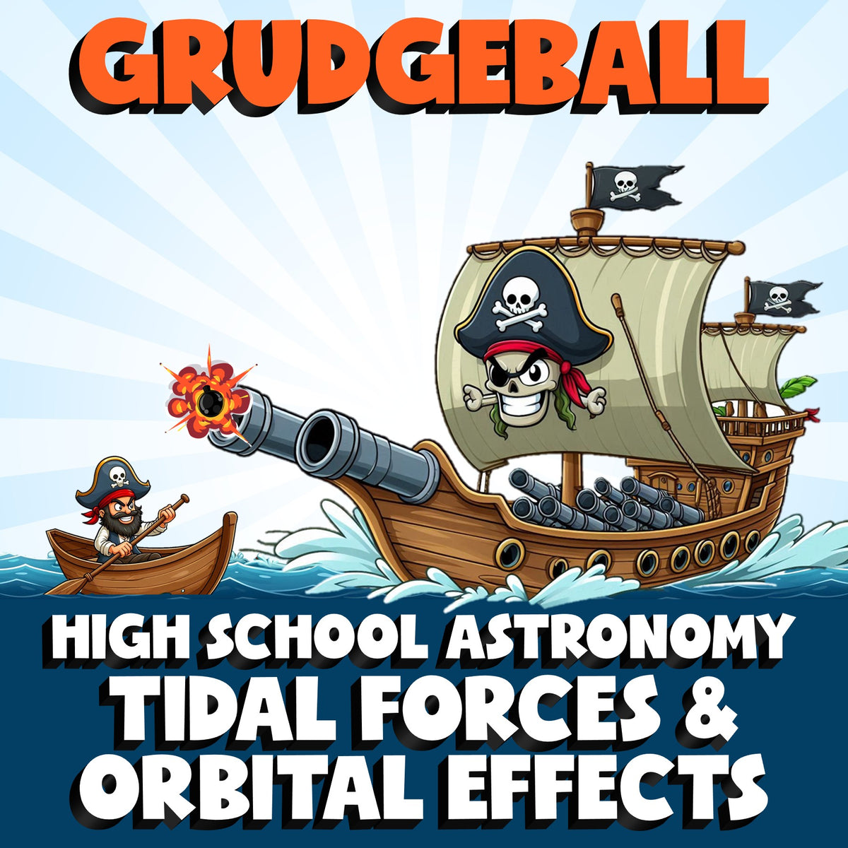 Tidal Forces & Orbital Effects GRUDGEBALL Science Game - No Prep Astronomy