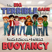 Buoyancy BIG TERRIBLE GAME - No Prep Physics Science Review Activity