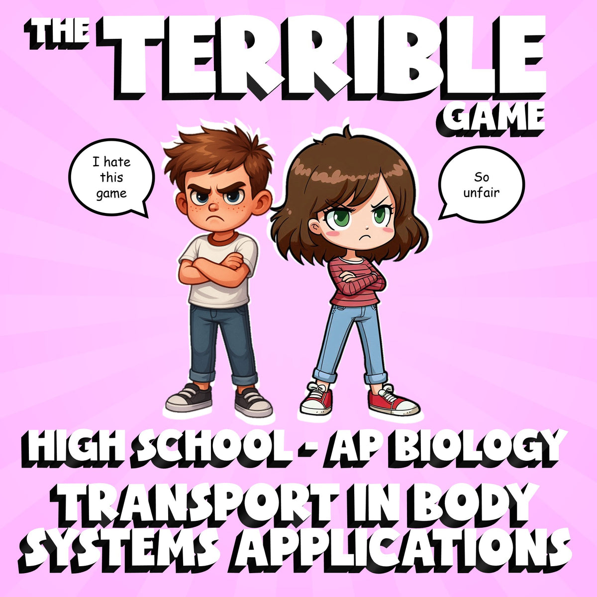 Transport in Body Systems Applications THE TERRIBLE GAME - AP Biology Review