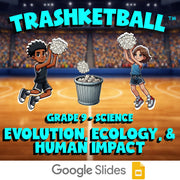 Evolution, Ecology, & Human Impact TRASHKETBALL Science Game - No Prep Grade 9