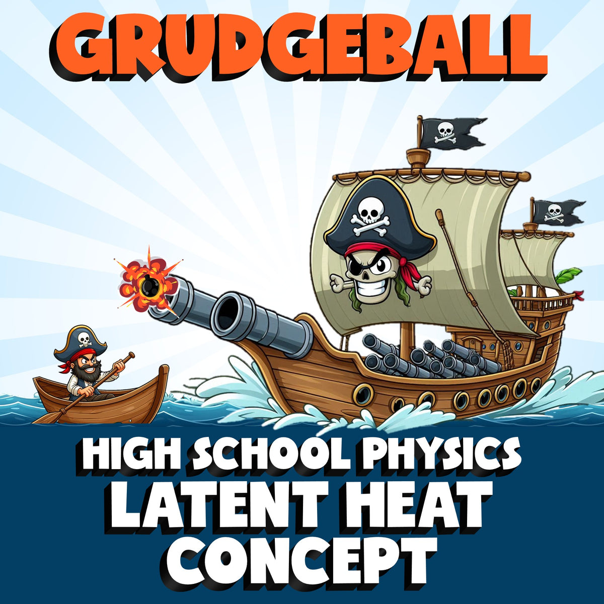 Latent Heat Concept GRUDGEBALL Science Game - No Prep Physics Review Activity