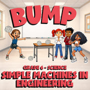 Simple Machines in Engineering BUMP Science Game - No Prep Grade 6 Review