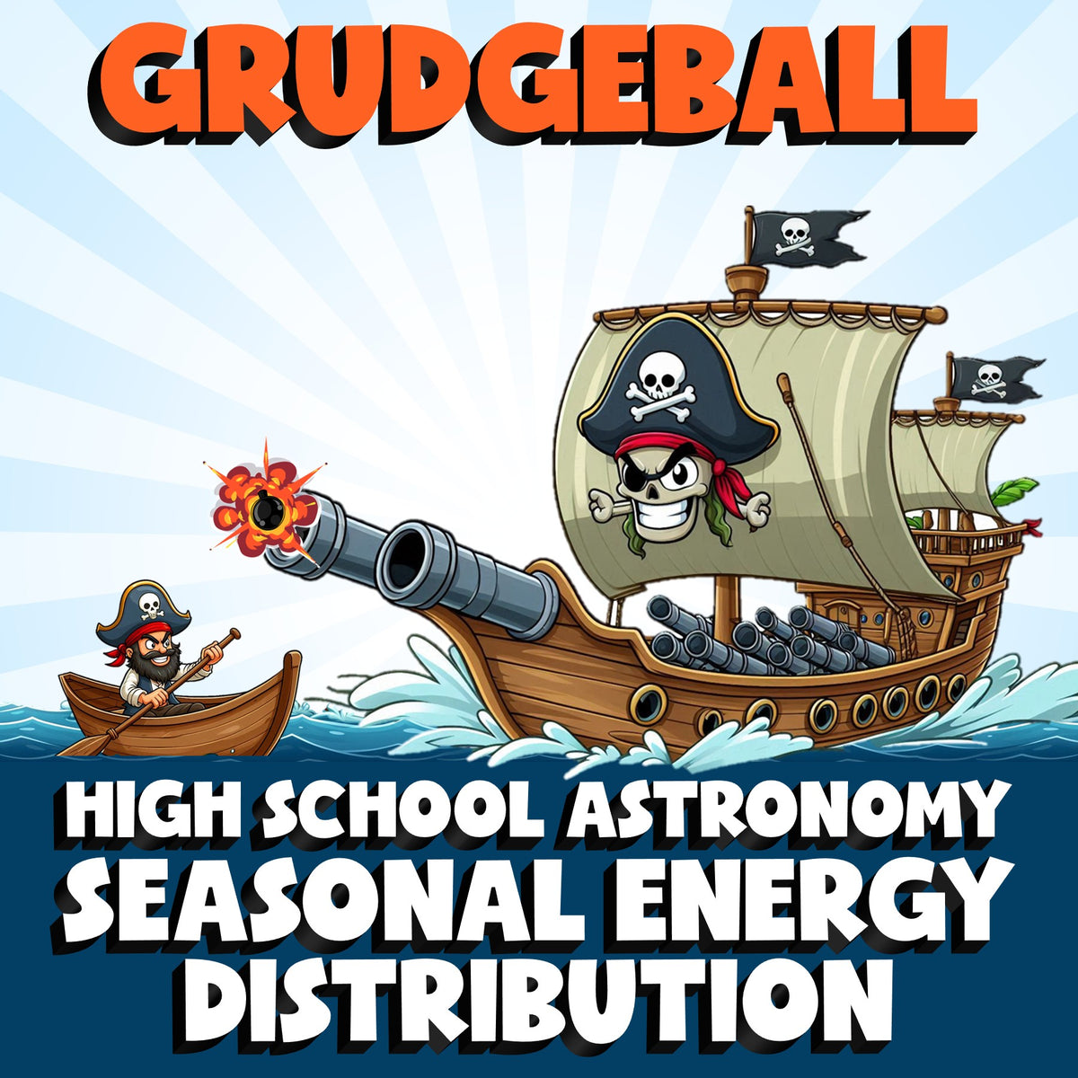 Seasonal Energy Distribution GRUDGEBALL Science Game - No Prep Astronomy Review