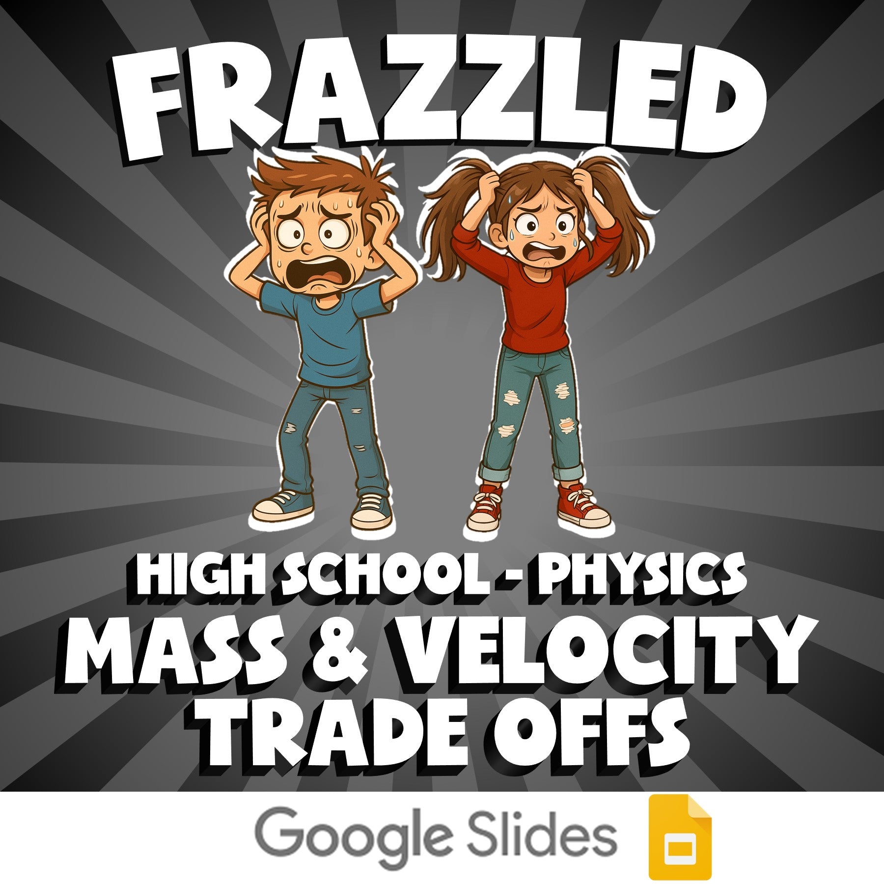 Mass & Velocity Trade Offs FRAZZLED Science Game - No Prep Physics Review