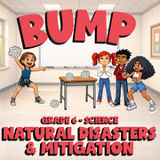 Natural Disasters & Mitigation BUMP Science Game - No Prep Grade 6 Review