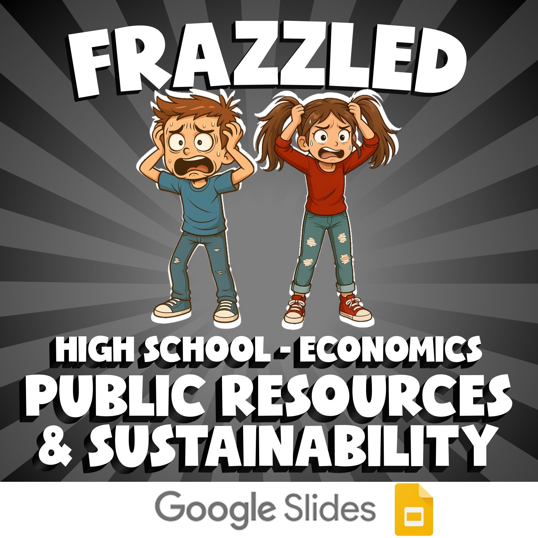Public Resources & Sustainability FRAZZLED Economics Game - No Prep Review