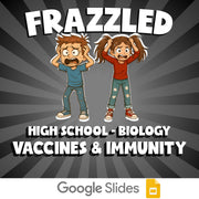 Vaccines & Immunity FRAZZLED Science Game - No Prep Biology Review Activity