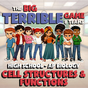 Cell Structures & Functions BIG TERRIBLE GAME - AP Biology Science Review