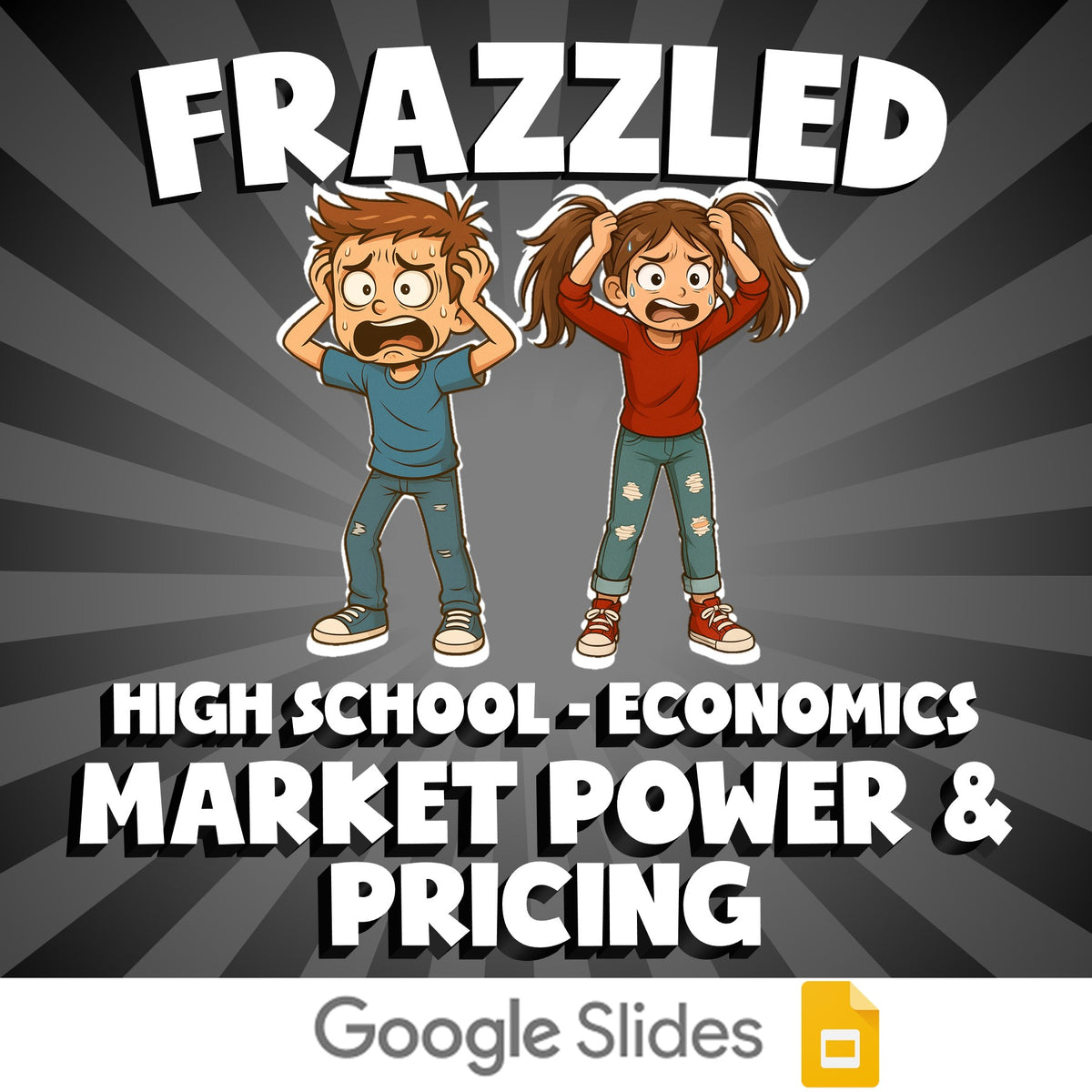 Market Power & Pricing FRAZZLED Economics Game - No Prep Review Activity