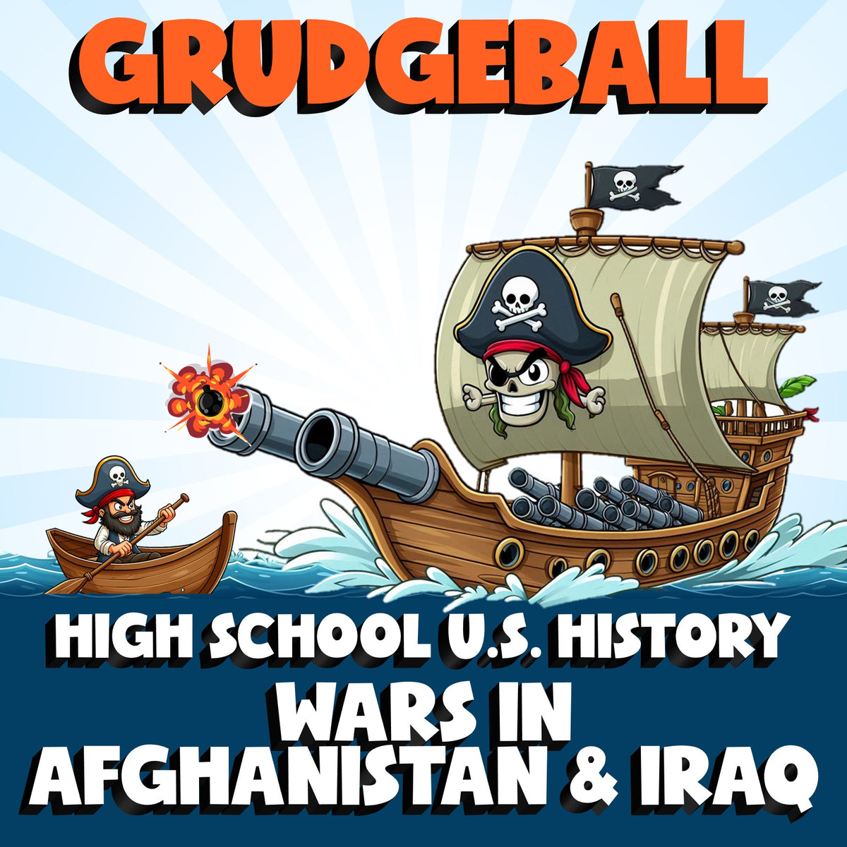 Wars in Afghanistan & Iraq GRUDGEBALL U.S. History Game - No Prep Review