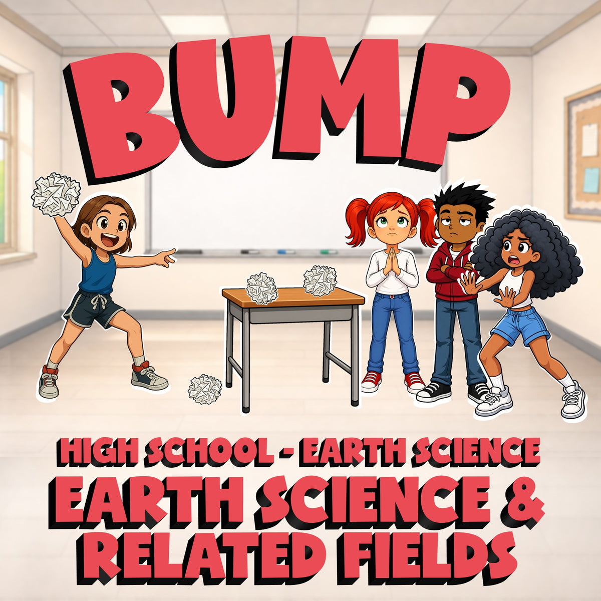 Earth Science & Related Fields BUMP Game - No Prep Earth Science Review Activity