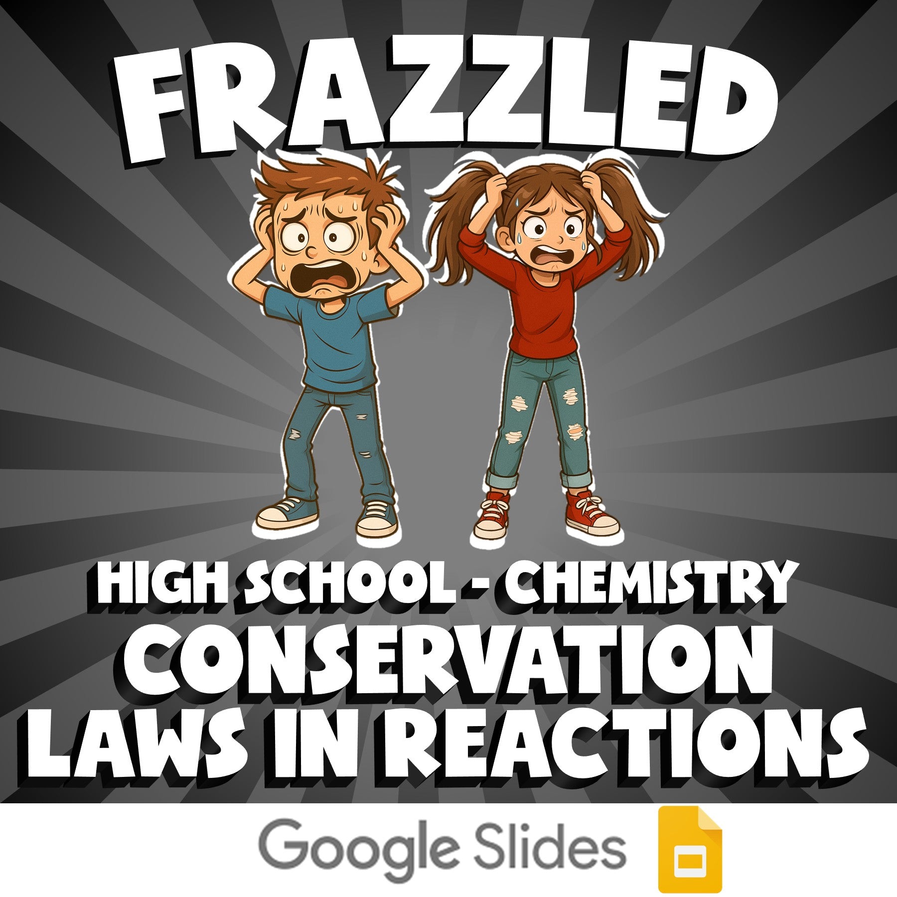 Conservation Laws in Reactions FRAZZLED Science Game - No Prep Chemistry Review