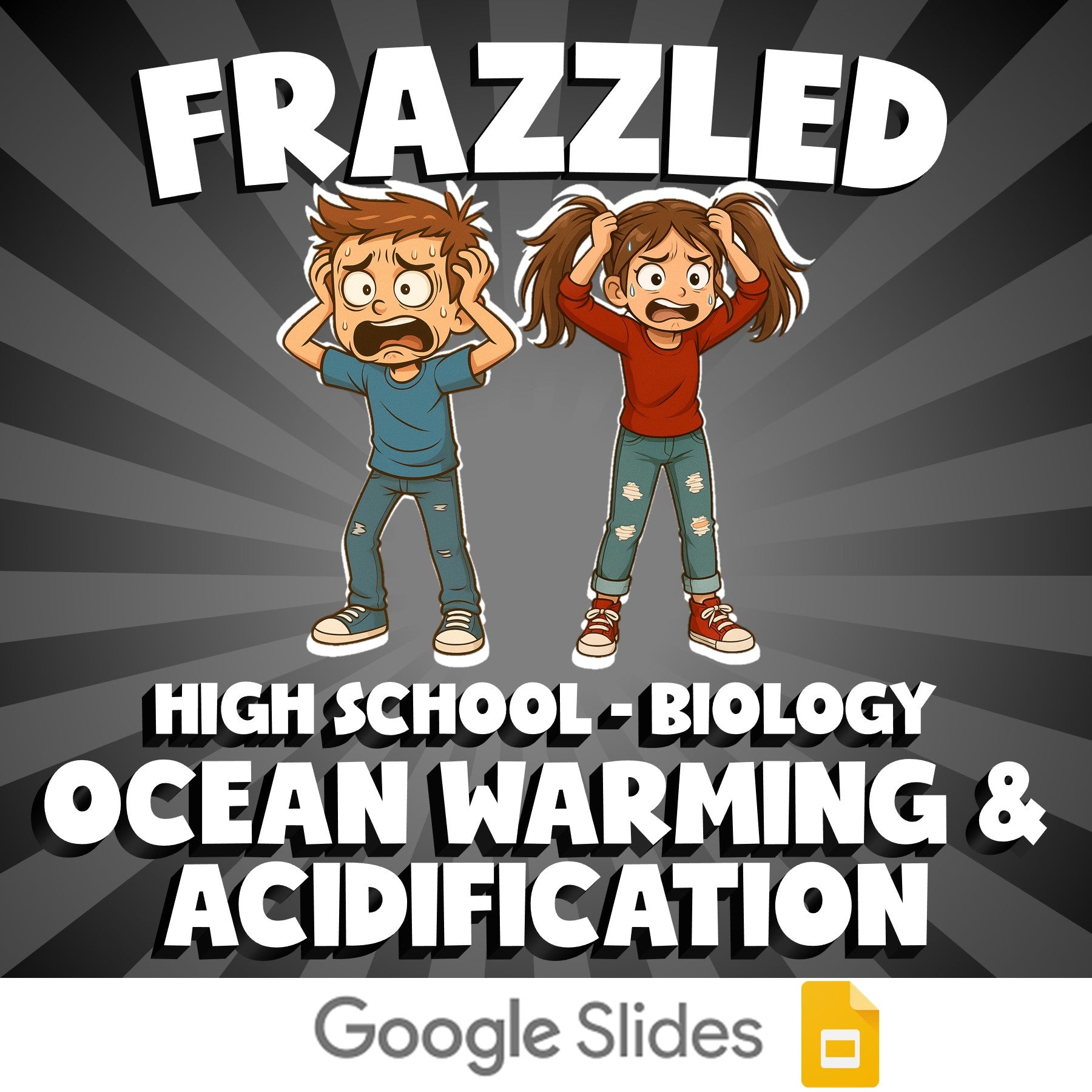 Ocean Warming & Acidification FRAZZLED Science Game - No Prep Biology Review