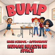 Human Health in Space BUMP Science Game - No Prep Astronomy Review Activity