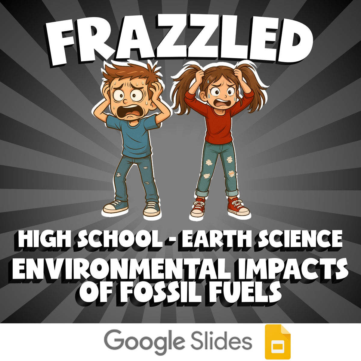 Environmental Impacts of Fossil Fuels FRAZZLED Game - No Prep Earth Science