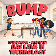 Gas Laws in Technology BUMP Science Game - No Prep Chemistry Review Activity