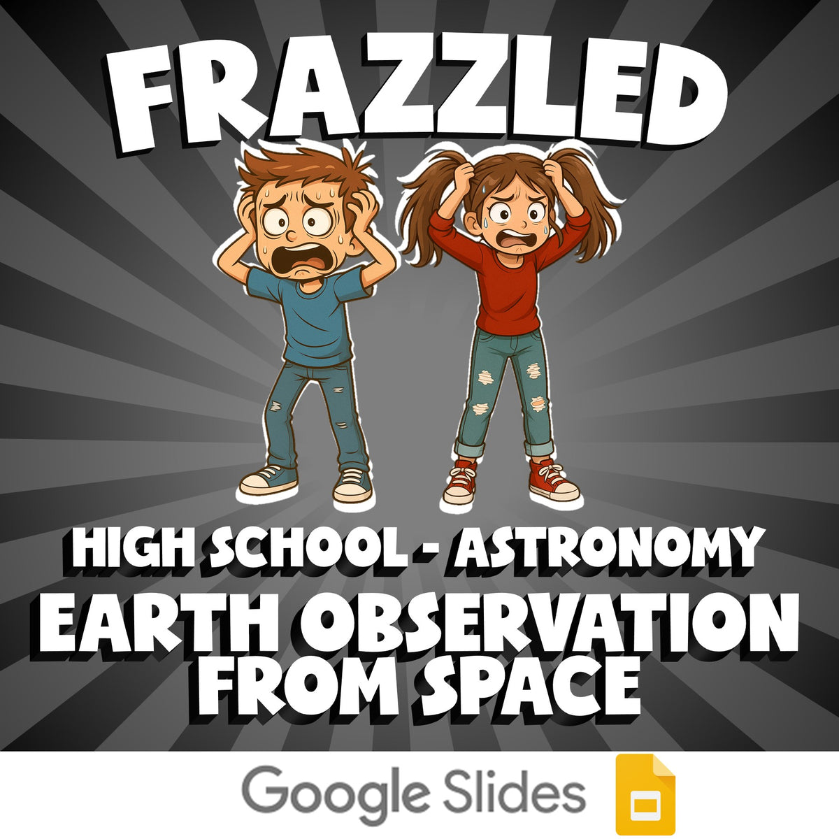 Earth Observation from Space FRAZZLED Science Game - No Prep Astronomy Review