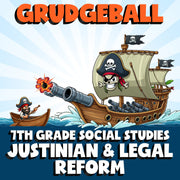 Justinian & Legal Reform GRUDGEBALL Socials Game - No Prep Grade 7 Review