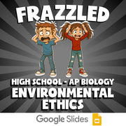Environmental Ethics FRAZZLED Science Game - No Prep AP Biology Review Activity