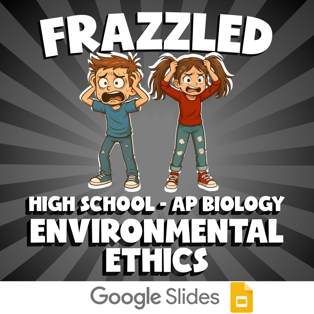 Environmental Ethics FRAZZLED Science Game - No Prep AP Biology Review Activity