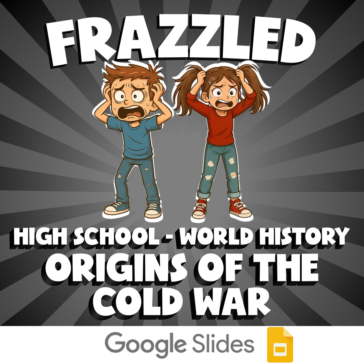 Origins of the Cold War FRAZZLED Game - No Prep World History Review Activity