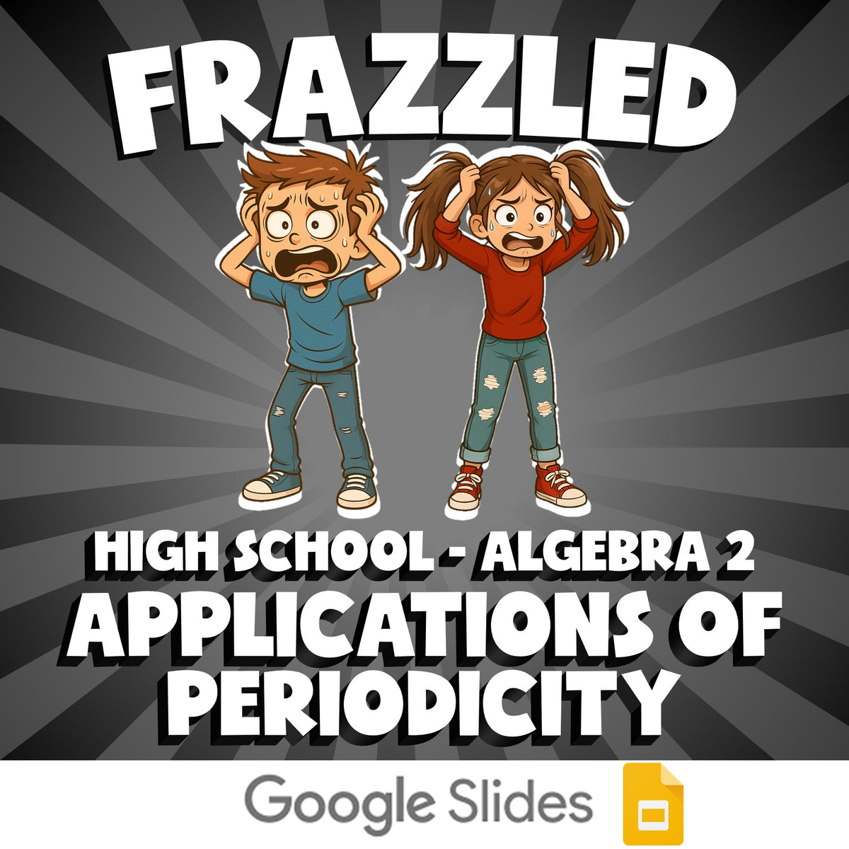 Applications of Periodicity FRAZZLED Math Game - No Prep Algebra 2 Review