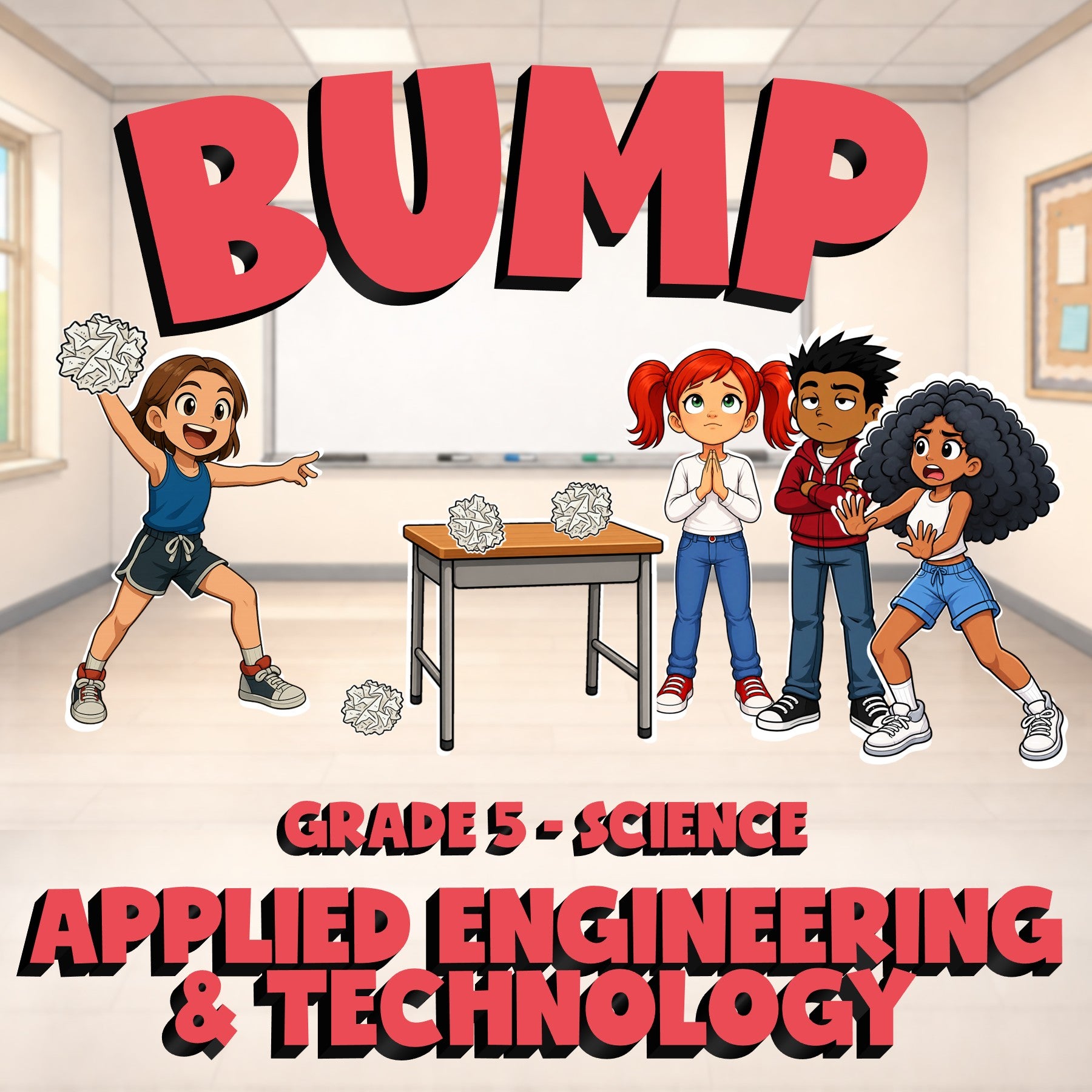 Applied Engineering & Technology BUMP Science Game - No Prep Grade 5 Review