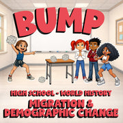 Migration & Demographic Change BUMP Game - No Prep World History Review Activity