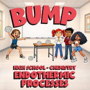 Endothermic Processes BUMP Science Game - No Prep Chemistry Review Activity
