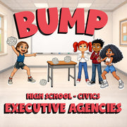 Executive Agencies BUMP Civics Game - No Prep Review Activity