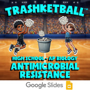 Antimicrobial Resistance TRASHKETBALL Science Game - No Prep AP Biology Review