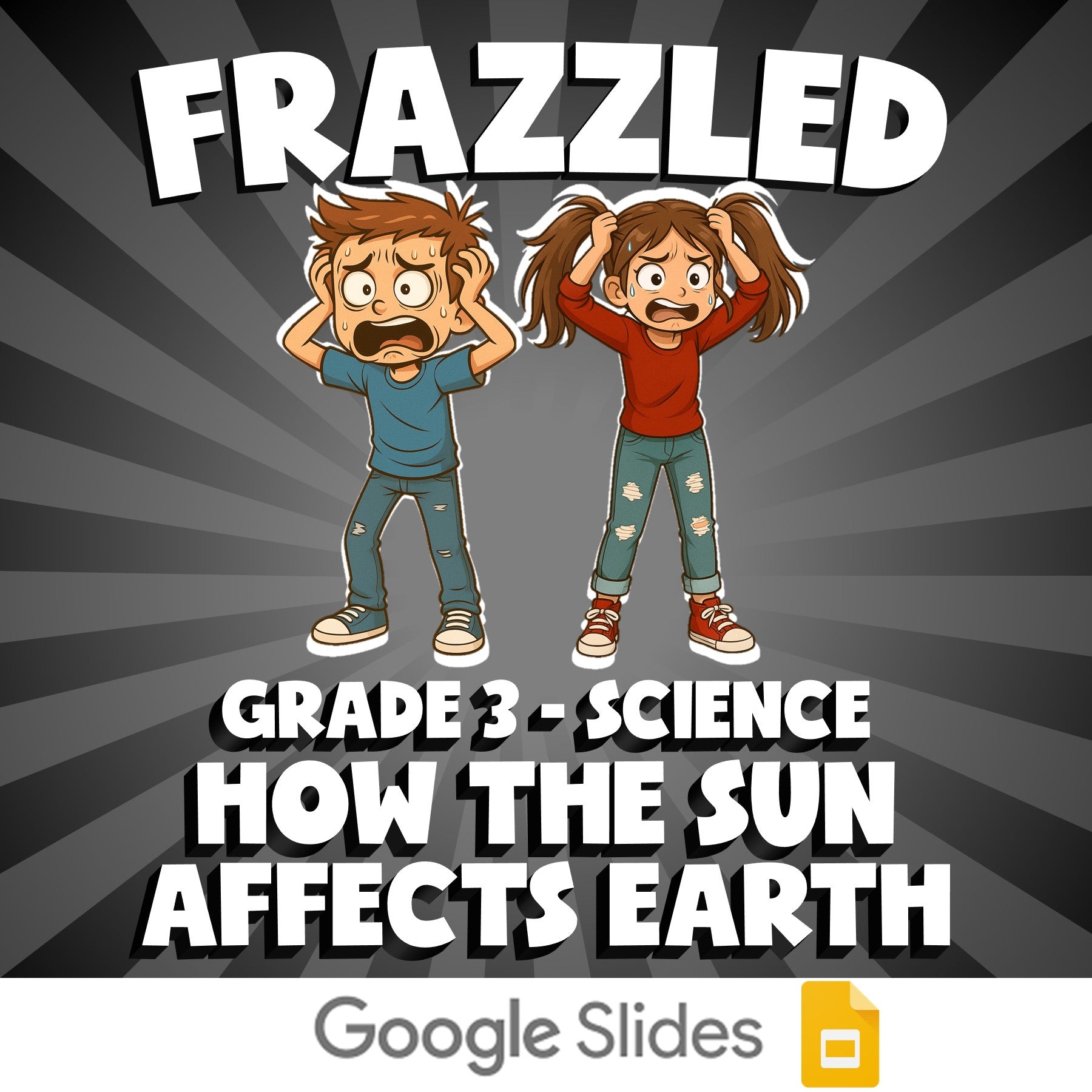 How the Sun Affects Earth FRAZZLED Science Game - No Prep Grade 3 Review