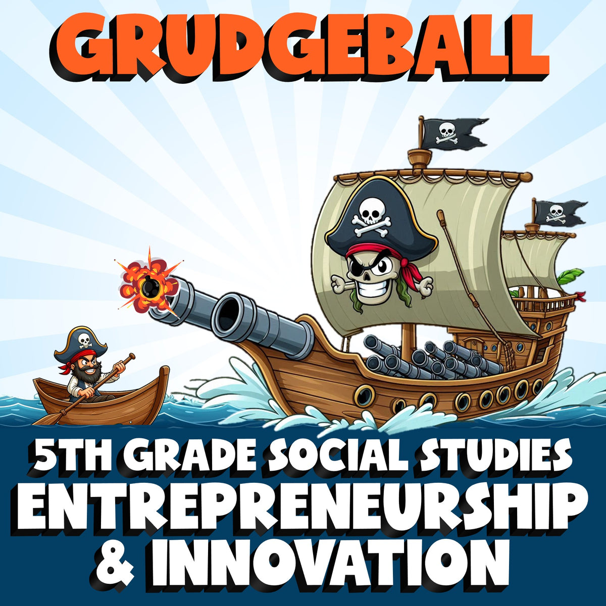Entrepreneurship & Innovation GRUDGEBALL Socials Game - No Prep Grade 5 Review