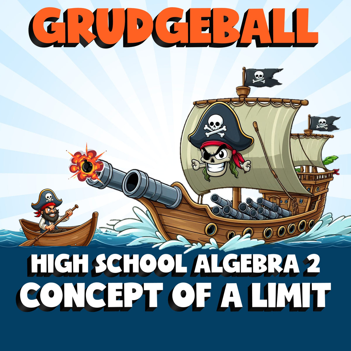 Concept of a Limit GRUDGEBALL Math Game - No Prep Algebra 2 Review Activity