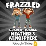 Weather & Atmosphere FRAZZLED Science Game - No Prep Grade 8 Review Activity